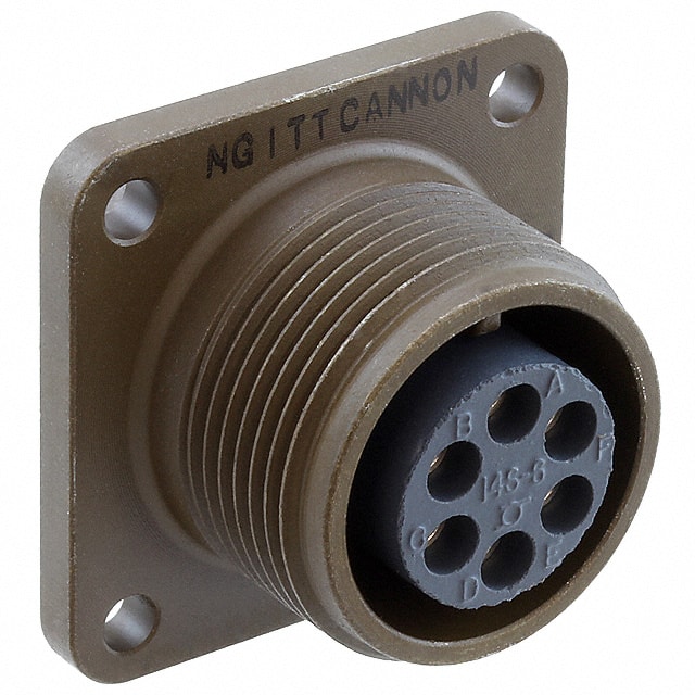 MS3102R14S-6S ITT Cannon, LLC  Assemblages de connecteurs circulaires